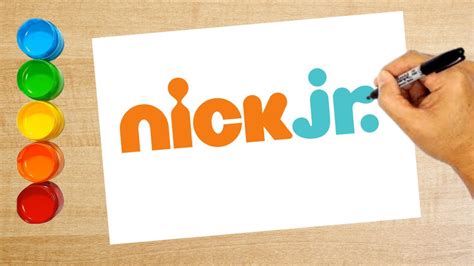 How To Draw The Nick Jr Logo Coloring Pages Coloring Book For Kids