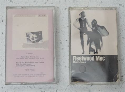 Fleetwood Mac Tusk 1979 Rumors 1977 Cassette WB Stevie Nicks For Sale