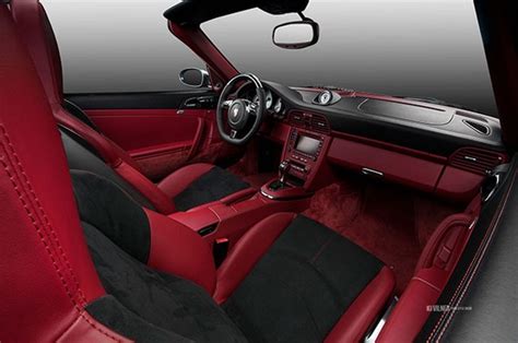 Porsche 911 Turbo Cabriolet Gets Carbon Fiber and Alcantara Interior ...