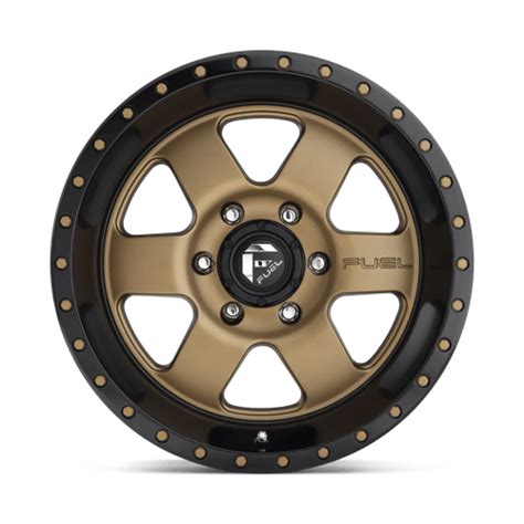 Fuel D617 PODIUM 179 MATTE BRONZE BLACK BEAD RING 45 Tires And Wheels