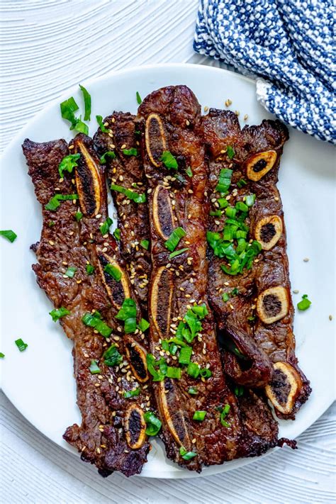 Galbi Korean Grilled Flanken Ribs Sweet Cs Designs