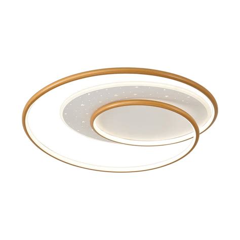 Reviews For OUKANING 19 68 In Gold Modern Simple Style Selectable LED