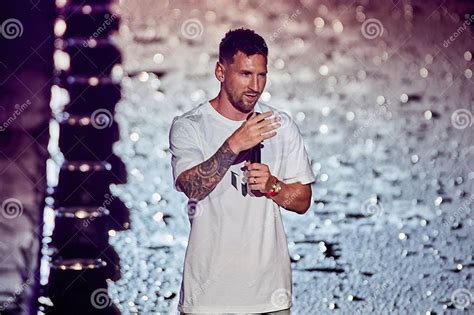 La Presentation By Royal Caribbean Inter Miami Cf To Unveil Messi With