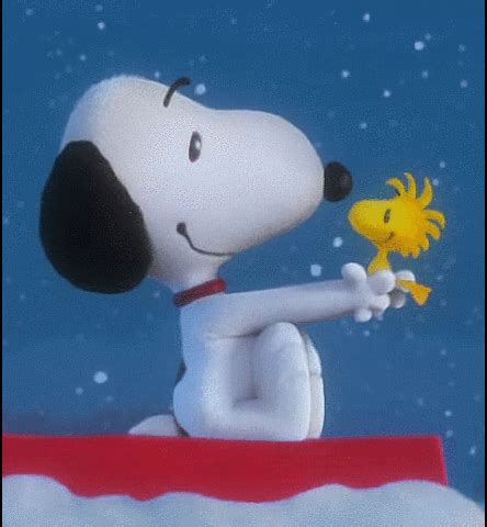 Snoopy Hugging Woodstock - GIF by BradSnoopy97 on DeviantArt