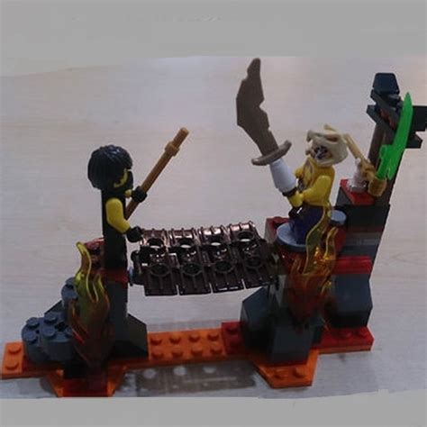 Lava Falls Minifigures Lego Compatible Ninjago Set