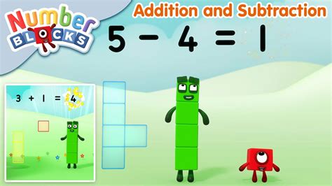 Numberblocks Addition And Subtraction Learn To Count Youtube