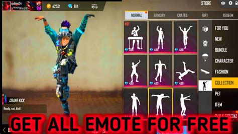 How To Get All Emotes In Free Fire How To Unlock All Emote In Free