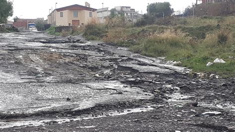 Paternò diverse strade spazzate via dall acqua Viabilità compromessa