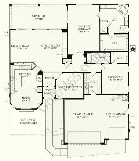 Floorplans Sun City Festival By Del Webb In Buckeye AZ