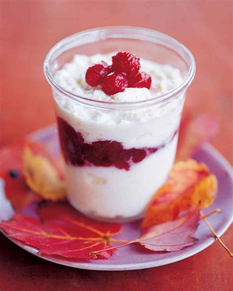 Cranberry Compote Layered With Lemon Ricotta Recipe Martha Stewart