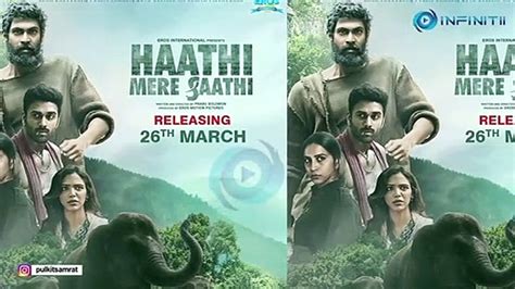 Haathi Mere Saathi Official Trailer Out Rana Daggubati Prabu