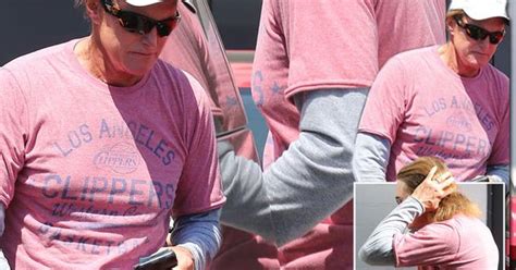 Peek A Boob Bruce Jenner Debuts Shocking New Chest Features See The Transformation