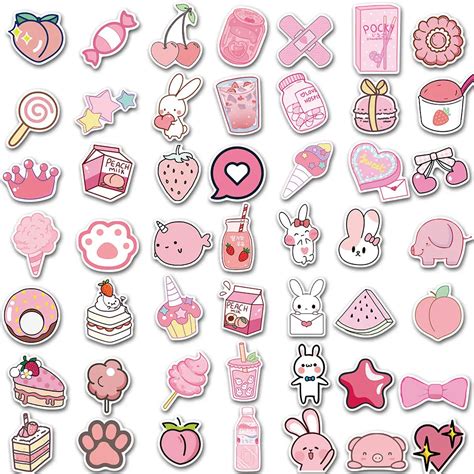 Cute Pink Aesthetic Stickers Lupon Gov Ph