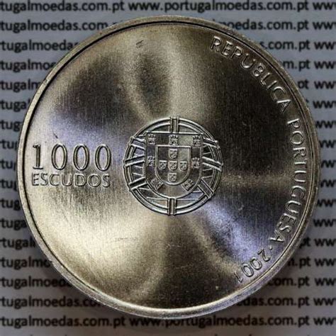 CM ME AG R 172 01 A1 1000 Escudos 2001 EURO 2004 10º Campeonato