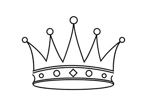 Simple Tiara Drawing | Free download on ClipArtMag