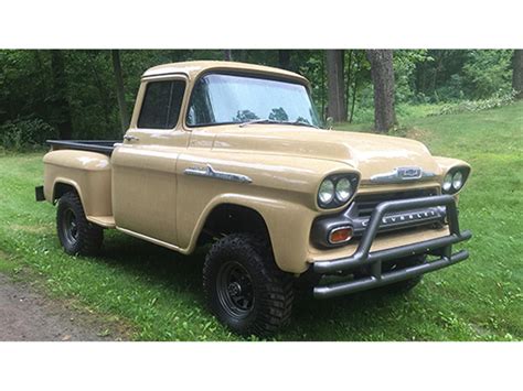 1958 Chevrolet Apache 3100 Napco 4x4 Pickup For Sale Cc 1013321