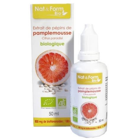 Extrait De P Pins De Pamplemousse Mg L Antibiotique Naturel Ml