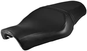 Katur Motorcycle Cushion Seat Rear Passenger Pillion Pad Seat For