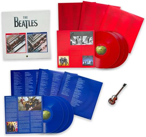 Beatles Red Blue Box Set Limited Colored Vinyl