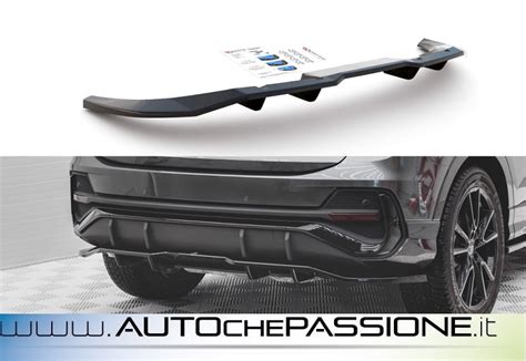 Splitter Spoiler Posteriore V Per Audi Q Sportback S Line Cod