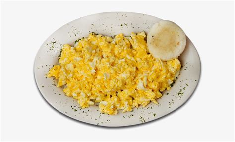 Plate Of Scrambled Eggs Png Scrambled Eggs Png PNG Image