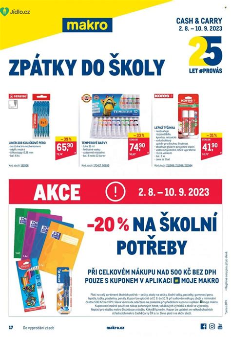 Makro Let K Akce Od Do Neaktu Ln Let K J Dlo Cz