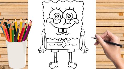 Como Desenhar BOB ESPONJA Desenhando BOB ESPONJA Passo A Passo Como