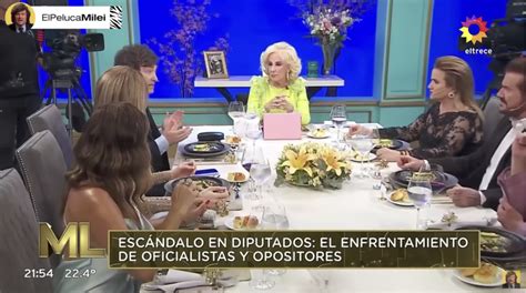 Milei Volvi Al M Tico Programa De Mirtha Legrand Zoepost