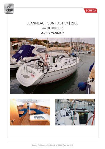 Alle Kataloge Und Technischen Brosch Ren Von Solaris Yachts Srl