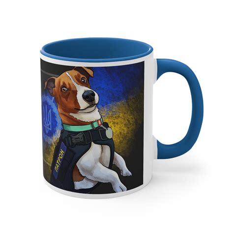 Ukrainian Dog Patron Dog Hero Patron Coffee Mug 11oz - Etsy