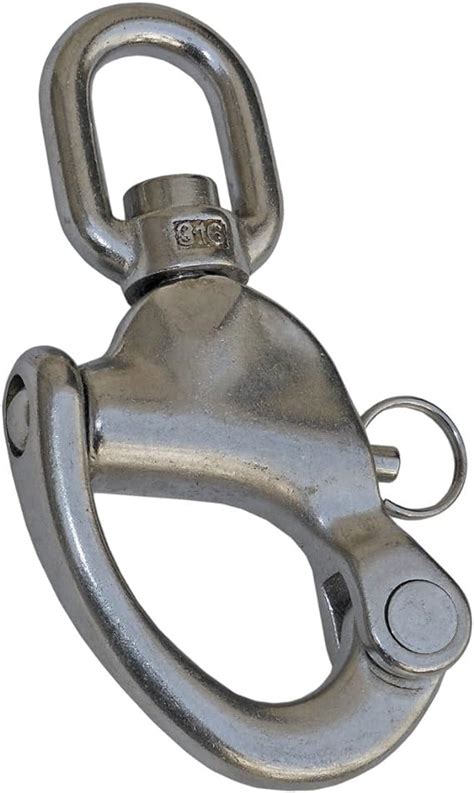 Eye Swivel Snap Shackle For Sailboat Stainless Steel