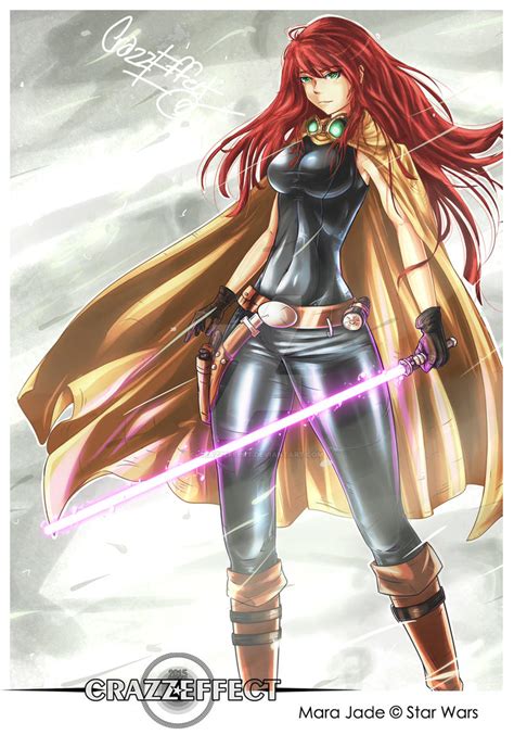 Mara Jade - Star Wars by CRAZZEFFECT on DeviantArt