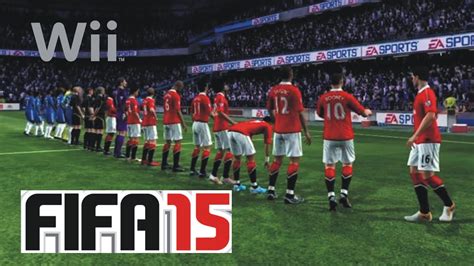 Fifa Soccer 15 Nintendo Wii Manchester United X Chelsea Gameplay