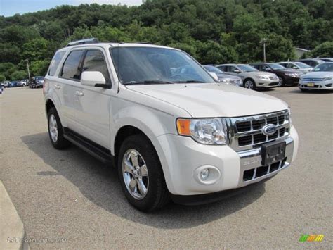 White Suede 2010 Ford Escape Limited 4wd Exterior Photo 67053531