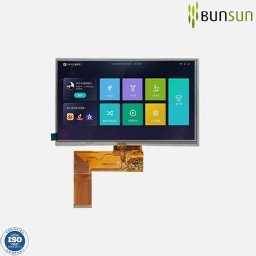 TFT Display With Resistive Touch Screen Suppiler BUNSUN Display