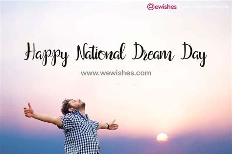 Happy National Dream Day Theme Wishes Quotes Wallpapers