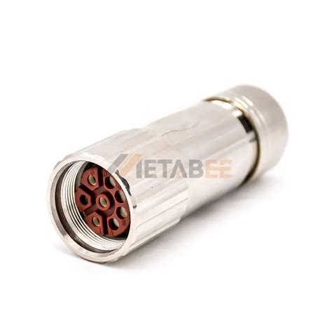 M40 8 Pin Female Field Wireable Power Connector Cable Type MetabeeAI