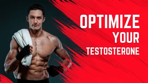 Optimize Your Testosterone Natural Strategies For Boosting Hormonal