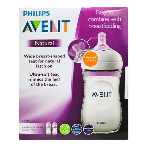 Buy Philips Avent Natural Baby Feeding Bottle SCF033 20 Pack Of 2 1