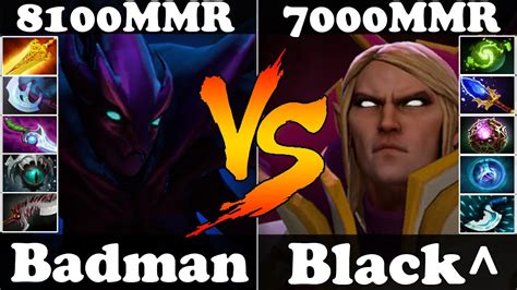 Dota 2 Badman 8100MMR Spectre VS Black 7000MMR Invoker Ranked