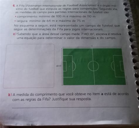 Solved A Fifa F Deration Internationale De Football Asso Algebra