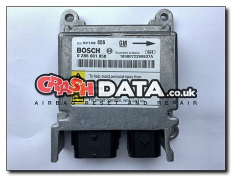 Vauxhall Vxr Airbag Control Unit Reset And Repair By Crash