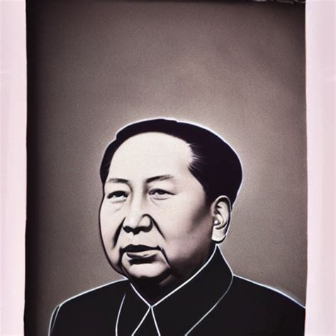 Prompthunt Mao Zedong Portrait 3 5 Mm Film By Nick Knight