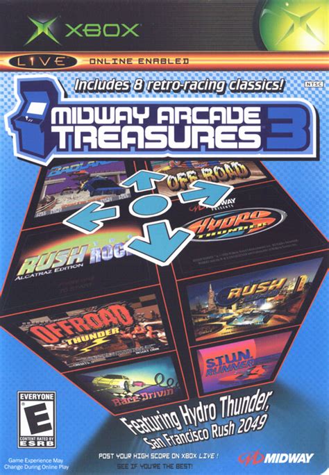 Midway Arcade Treasures 3 For Xbox 2005 MobyGames