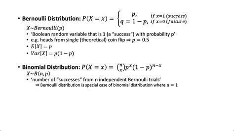 Bernoulli Vs Binomial Distribution Pands Fundamentals Interview Questions Youtube