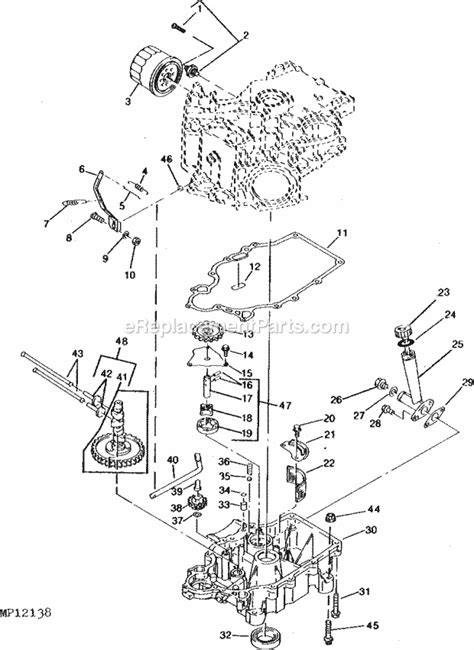 John Deere F525 Parts Diagram