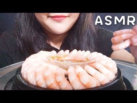 Asmr Shrimp Cocktail Seafood Sauce Eating Sound No Talking Mukbang