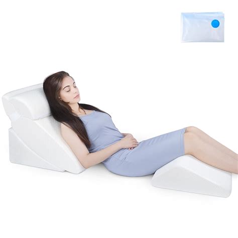 Coolbebe Pcs Bed Wedge Pillow Set Premium Foam Orthopaedic Wedge