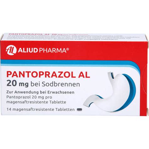 Pantoprazol AL 20mg Bei Sodbrennen 14 St 3 00