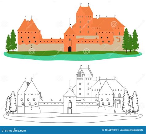 Trakai Castle Royalty-Free Stock Photo | CartoonDealer.com #79117287